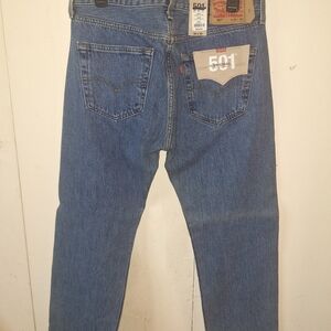 Levi's Men's Straight Jeans in Denim Blue